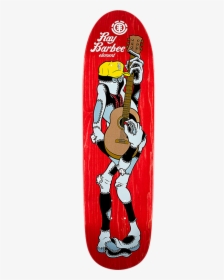 Ray Barbee X Cliver Ragdoll Guitar Deck - Mike Vallely Skateboard Deck, HD Png Download, Transparent PNG