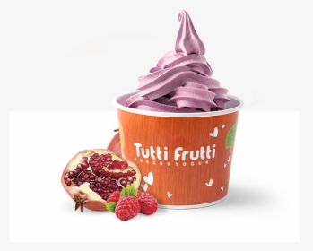 Transparent Yogurt Png - Chocolate Tutti Frutti Ice Cream, Png Download, Transparent PNG