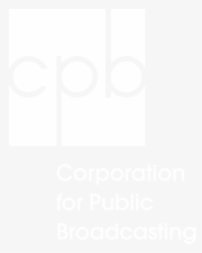 Corporation For Public Broadcasting White, HD Png Download, Transparent PNG