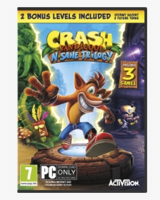 Crash Bandicoot N Sane Trilogy Switch, HD Png Download, Transparent PNG