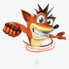 Crash Bandicoot Without Background, HD Png Download, Transparent PNG