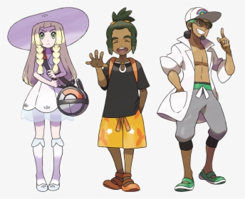 Here Are Some Main References Collected For Your Convenience - Pokemon Professor Kukui, HD Png Download, Transparent PNG