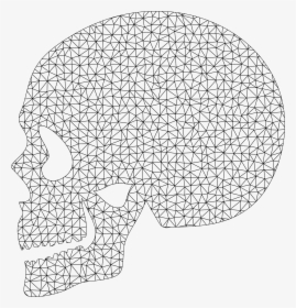 Transparent Roly Poly Clipart - Profile Skull Png, Png Download, Transparent PNG