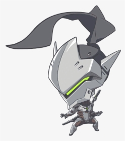 Overwatch Genji Cute Spray, HD Png Download, Transparent PNG