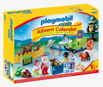 Playmobil Advent Calendar 9391 Christmas In The Forest - Playmobil Advent Calendar 2019, HD Png Download, Transparent PNG
