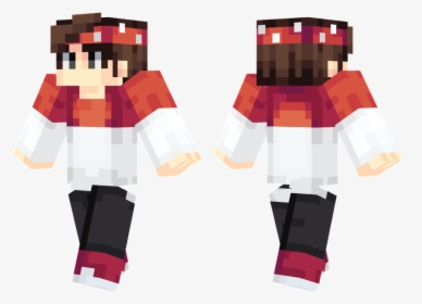 Red Head Boy Minecraft Skin, HD Png Download, Transparent PNG
