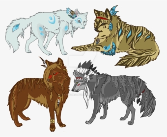 Native American Wolf Drawing At Getdrawings - Native American Wolf Drawings, HD Png Download, Transparent PNG