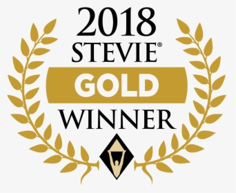 Transparent Blue And Gold Banquet Clipart - 2017 Gold Stevie Award, HD Png Download, Transparent PNG