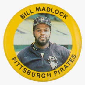 Bill Madlock Pittsburgh Pirates Sports Button Museum - Emblem, HD Png Download, Transparent PNG