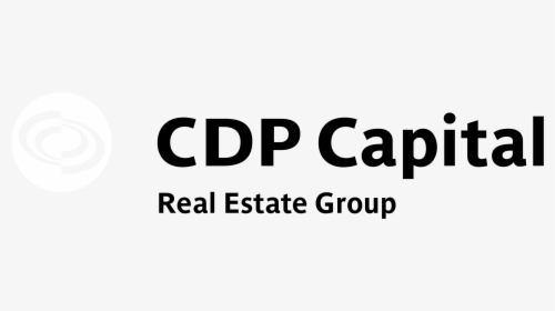 Cdp Capital Real Estate Group Logo Black And White - Cdp Capital, HD Png Download, Transparent PNG