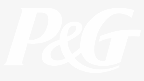 Procter And Gamble Logo White, HD Png Download, Transparent PNG