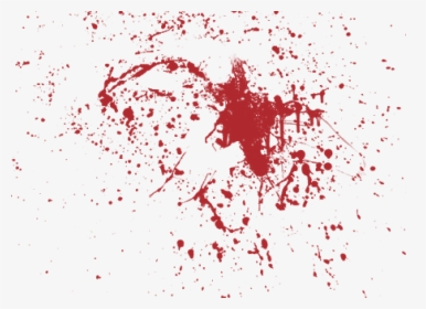 #blood #sangue #terror #horror @lucianoballack - Blood Splatter Horror Transparent, HD Png Download, Transparent PNG