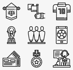 Football Icons Free Vector - Information Technology Icons Png, Transparent Png, Transparent PNG
