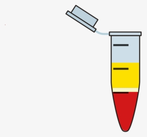 Eppendorf Tube With Two Phases, HD Png Download, Transparent PNG