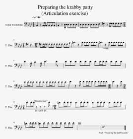 Krabby Patty Png -preparing The Krabby Patty, Transparent Png, Transparent PNG