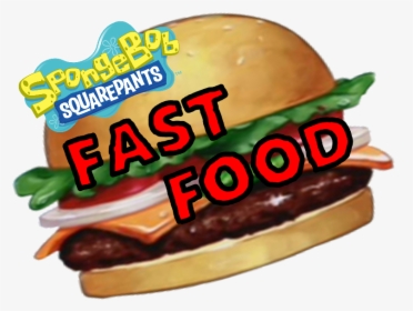 Transparent Krabby Patty Png - Junk Food, Png Download, Transparent PNG