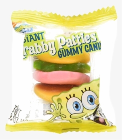 Giant Krabby Patties Gummy - Krabby Patty Gummy Png, Transparent Png, Transparent PNG