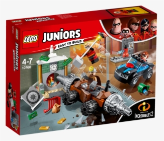 Lego Juniors Incredibles 2 Underminer Bank Heist, HD Png Download, Transparent PNG