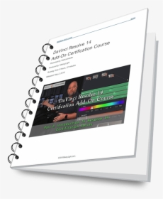Davinci Resolve 14 Add-on Certification Course - Pdf Planner 2018, HD Png Download, Transparent PNG