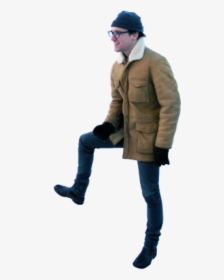 Person In Snow Png, Transparent Png, Transparent PNG