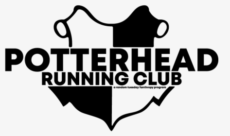Transparent Harry Potter Clip Art Black And White - Potterhead Running Club Logo, HD Png Download, Transparent PNG