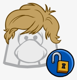 Club Penguin Wiki - Club Penguin Blonde Hair, HD Png Download, Transparent PNG