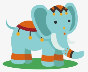 Elephant Euclidean Vector Clip Art - Indian Elephant, HD Png Download, Transparent PNG
