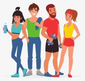 Vallejo Personal Training - Fitness Cartoon Transparent, HD Png Download, Transparent PNG