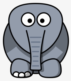 Elephant With No Ears, HD Png Download, Transparent PNG