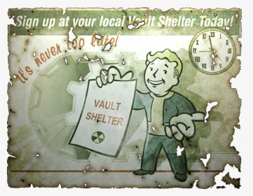 Poster Fallout Vault Tec, HD Png Download, Transparent PNG