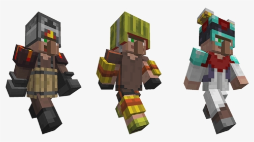 Minecraft Mini Game Heroes Skin Pack, HD Png Download, Transparent PNG