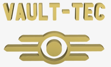 Vault Tec Logo Yellow Png, Transparent Png, Transparent PNG