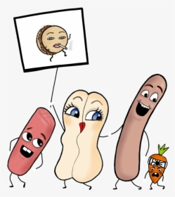 #sausage #party - Cartoon, HD Png Download, Transparent PNG