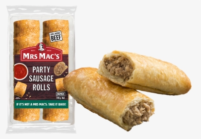 Mrs Macs Sausage Rolls, HD Png Download, Transparent PNG