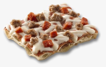 A Piece Of Totino S Combination Party Pizza - Cooked Totinos Pizza, HD Png Download, Transparent PNG