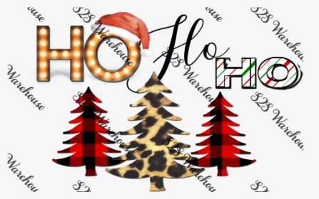 Ho Ho Ho Design - Christmas Decoration, HD Png Download, Transparent PNG