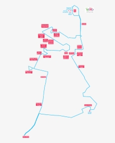 Delhi Darshan Route Map, HD Png Download, Transparent PNG