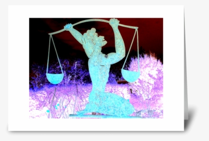 Libra ~ The Scales Greeting Card - Greeting Card, HD Png Download, Transparent PNG