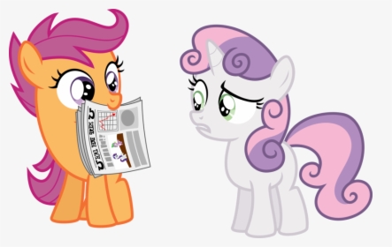 Pony Sweetie Belle Scootaloo Rainbow Dash Pink Cartoon - Sweetie Belle Is A Dictionary, HD Png Download, Transparent PNG