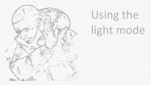 How Tf - Dark Mode Light Mode Meme, HD Png Download, Transparent PNG