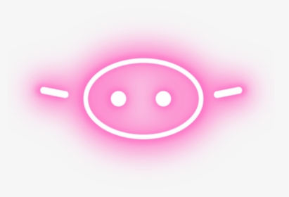 #neon #neonbrush #brush #sonrojo #cute #kpop #pink - Smiley, HD Png Download, Transparent PNG