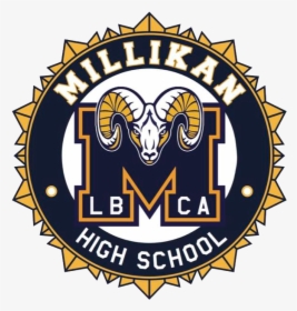 School Logo - Millikan High School Long Beach Logo, HD Png Download, Transparent PNG