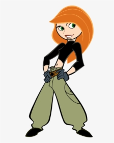 Disney Infinity Kim Possible Character - Cartoon Characters Kim Possible, HD Png Download, Transparent PNG