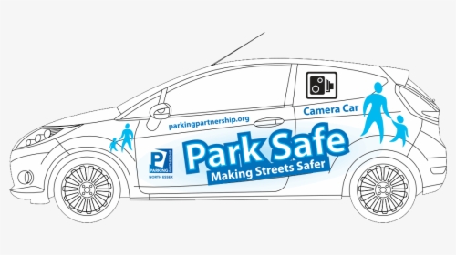 The Park Safe Car Branding City Car - Park Safe Car, HD Png Download, Transparent PNG