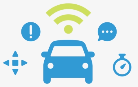 Connected Vehicle Icon Png, Transparent Png, Transparent PNG