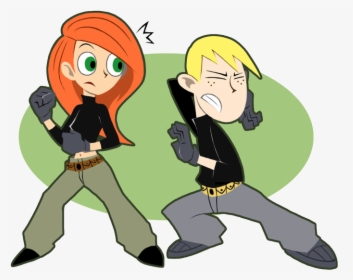 Kim And Ron From Kim Possible, HD Png Download, Transparent PNG