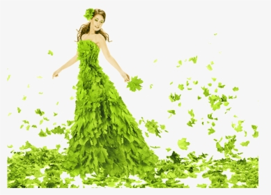 Green Fashion, HD Png Download, Transparent PNG