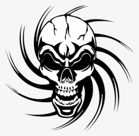 Skull Tattoo Design Simple, HD Png Download, Transparent PNG
