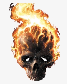 Ghost Rider Face Png Clipart - Ghost Rider 2, Transparent Png ...