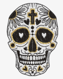 Black And Yellow Skulls Png, Transparent Png, Transparent PNG